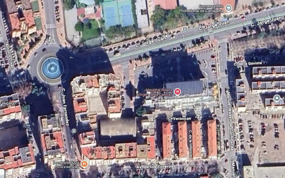 Vista exterior de Piso en venta en Cartagena con Aire acondicionado, Amueblado y Balcón