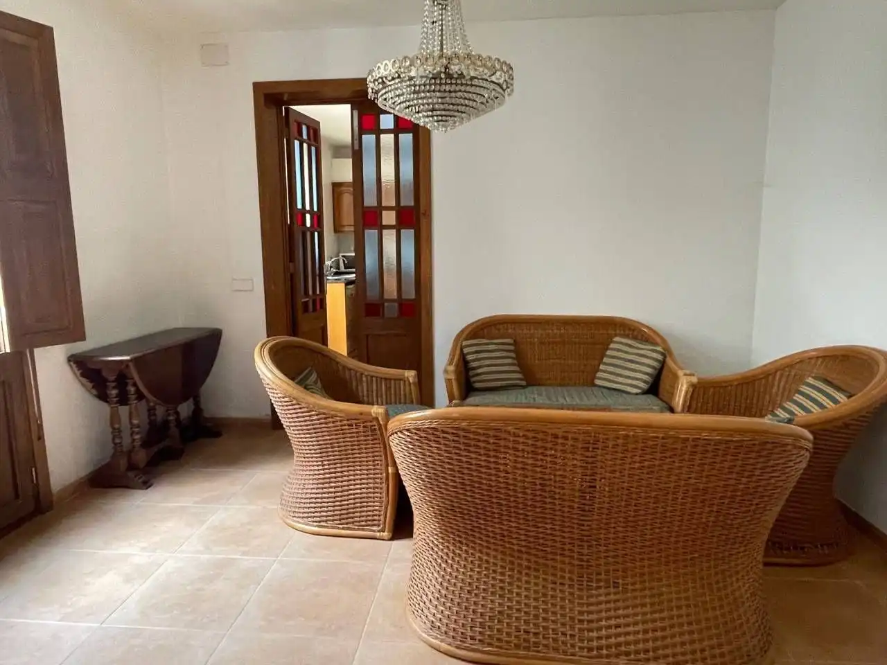 Sala d'estar de Casa o xalet en venda en Sa Pobla amb Terrassa i Moblat