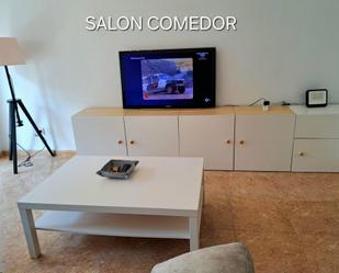 Sala d'estar de Pis de lloguer en Elche / Elx amb Aire condicionat, Terrassa i Balcó
