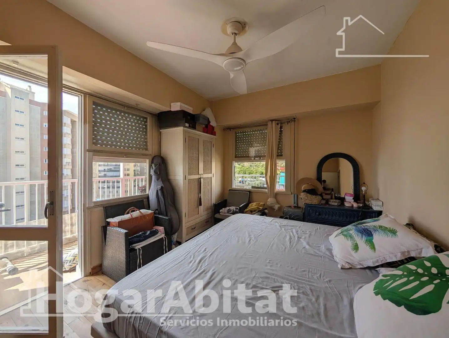 Bedroom of Flat for sale in Alicante / Alacant  with Terrace and Furnished