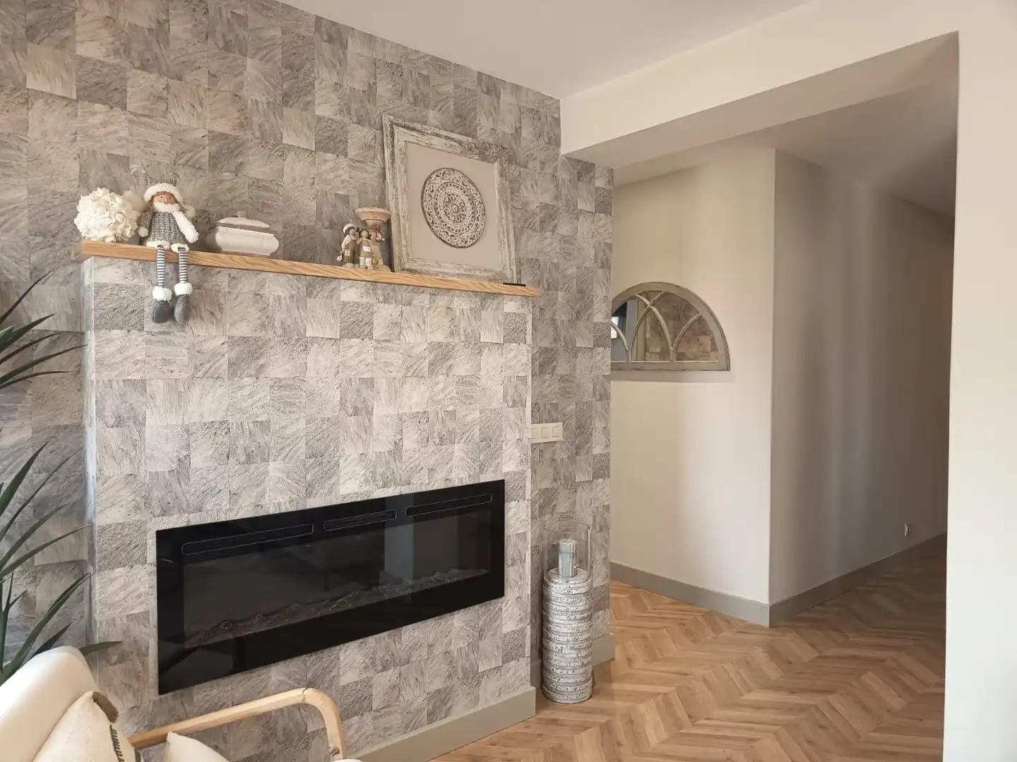 Sala d'estar de Àtic en venda en Monforte de Lemos amb Aire condicionat, Calefacció i Parquet