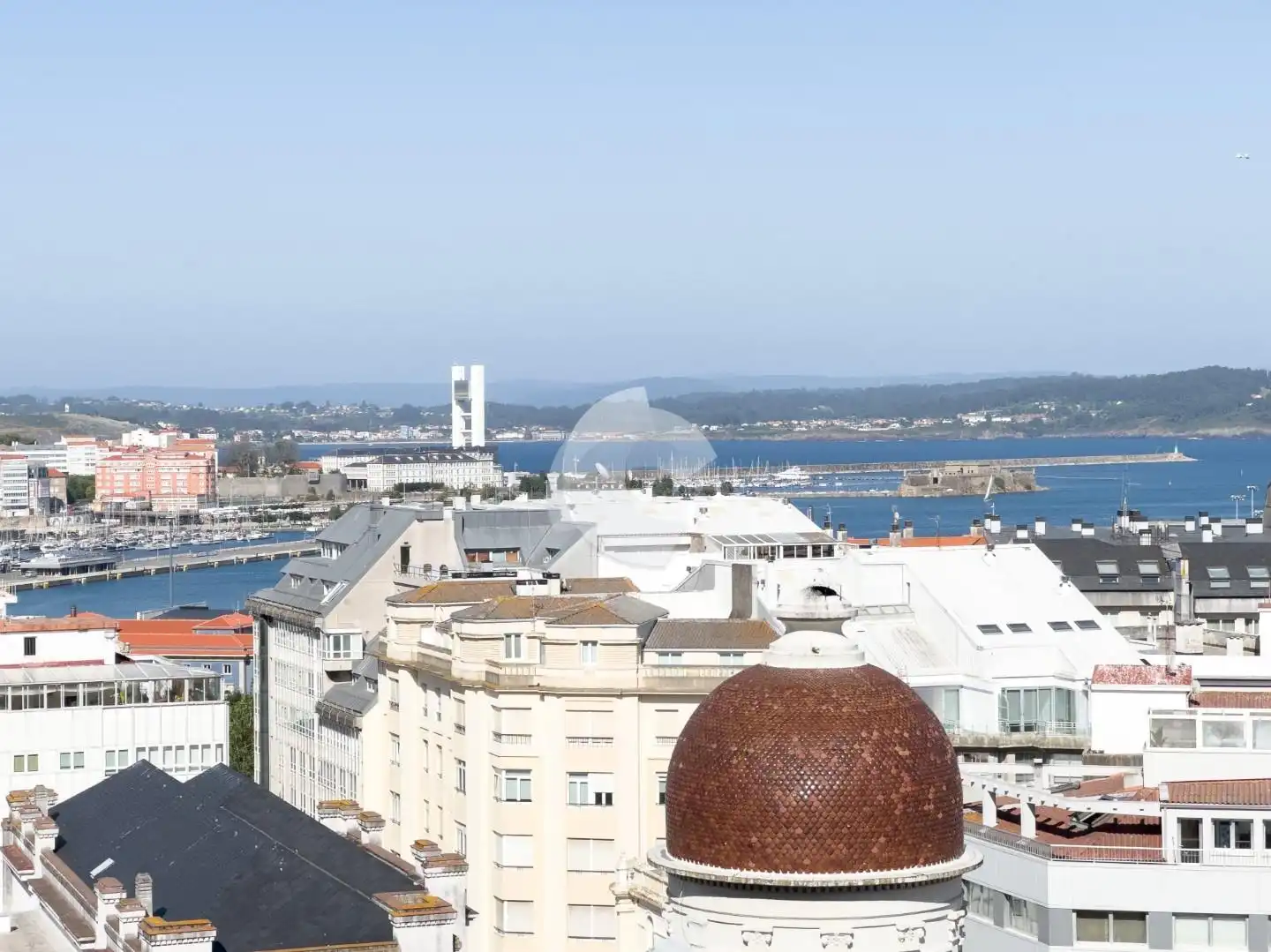 Exterior view of Flat for sale in A Coruña Capital   with Heating