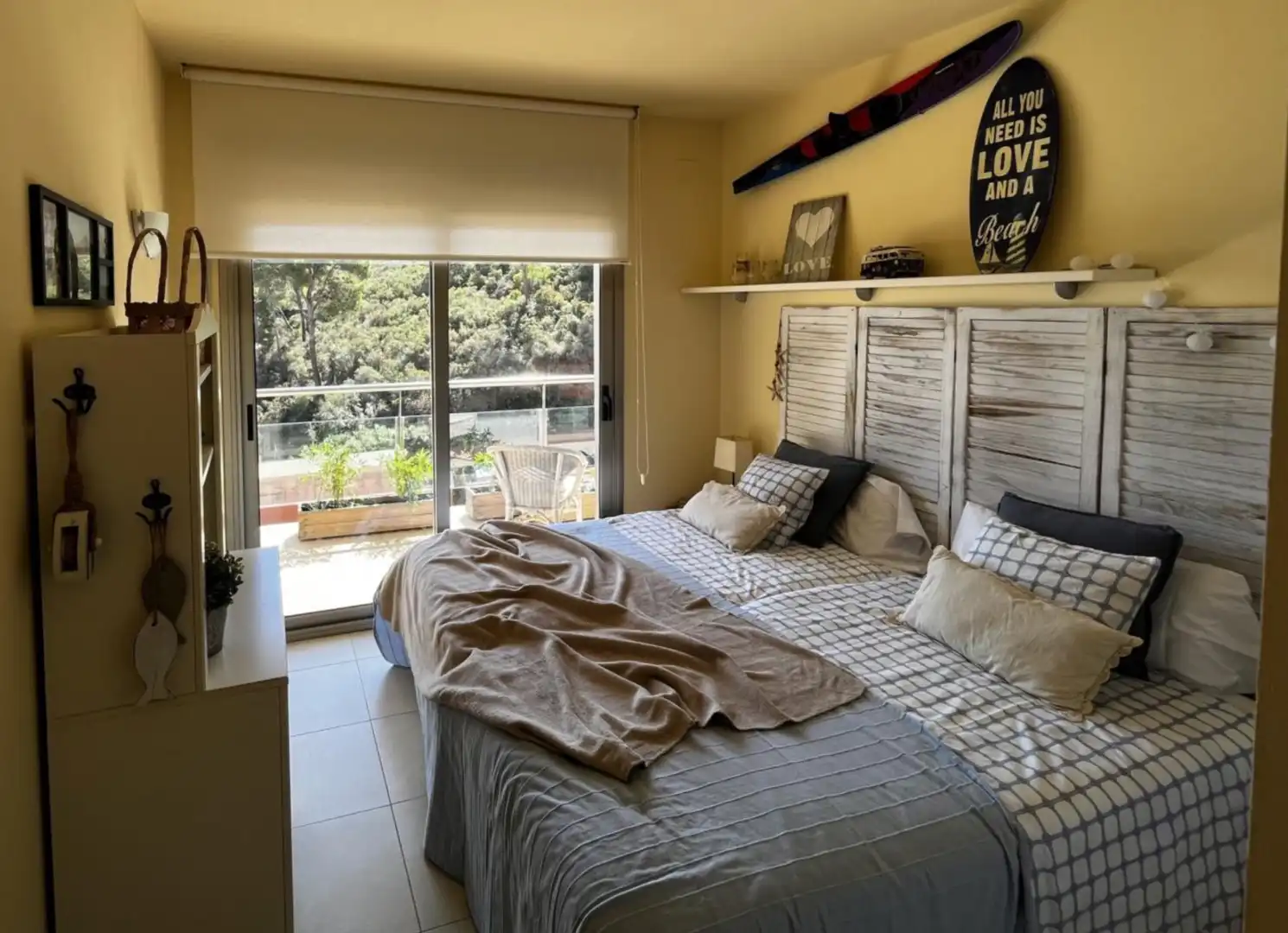 Habitación de Dúplex de alquiler en Begur con Aire acondicionado, Calefacción y Terraza