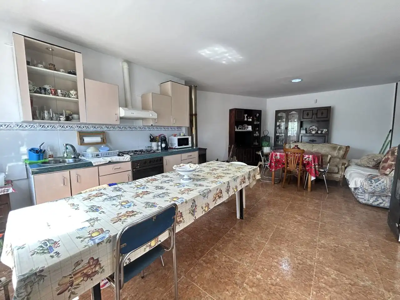 Cuina de Finca rústica en venda en Tudela amb Piscina