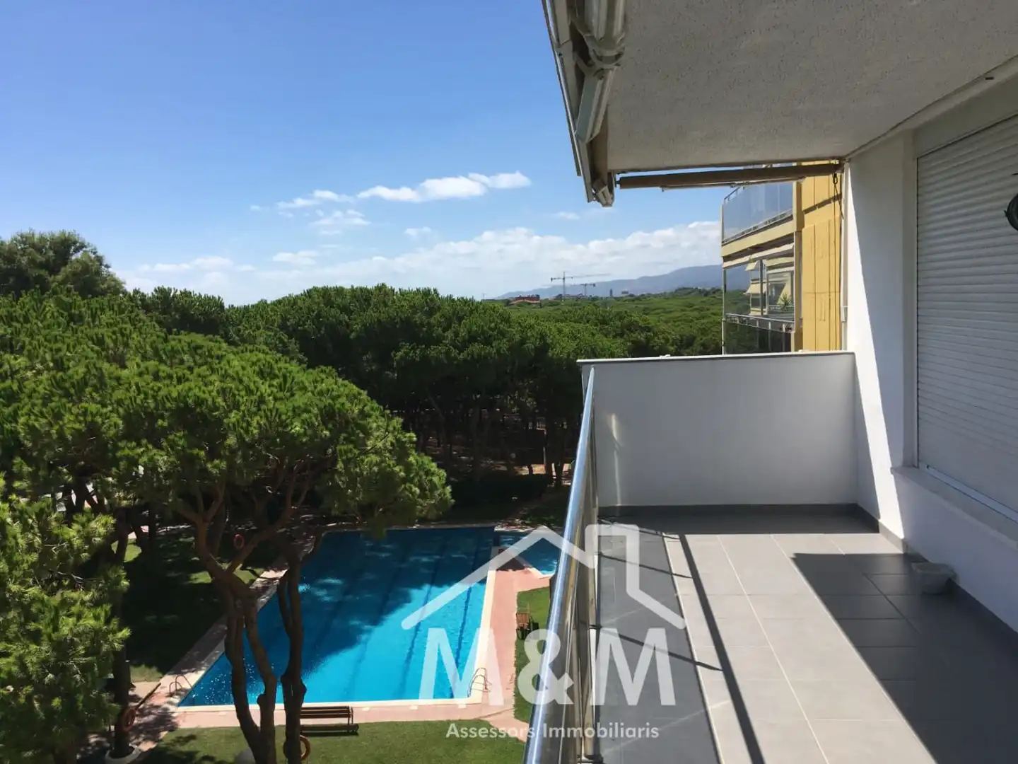 Garden of Flat for rent in Gavà  with Air Conditioner, Heating and Terrace