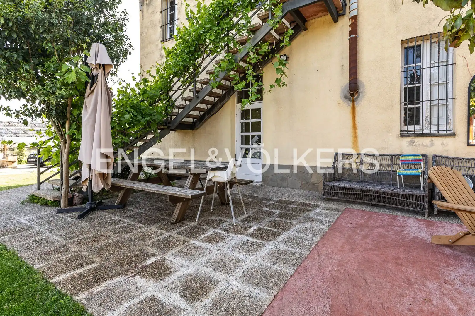Terrace of Houses for rent in El Masnou  with Air Conditioner, Heating and Furnished