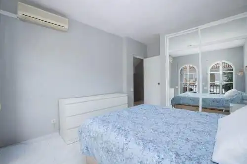 Bedroom of Houses for sale in Mijas  with Air Conditioner, Terrace and Storage room