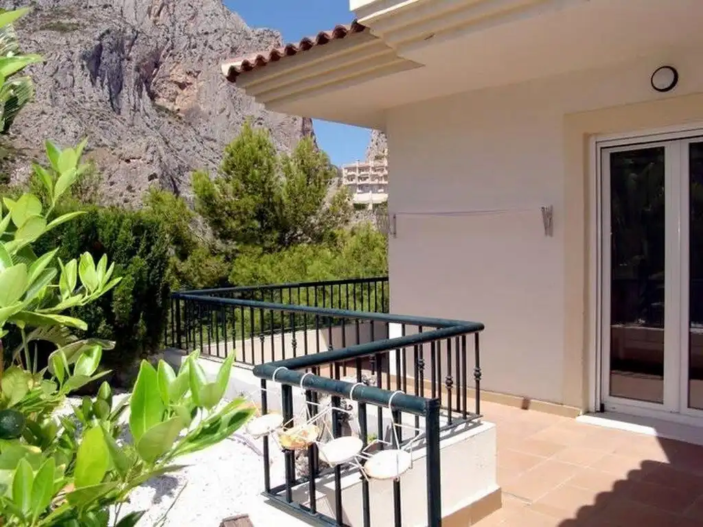 Terrassa de Apartament de lloguer en Calpe / Calp amb Aire condicionat, Calefacció i Traster