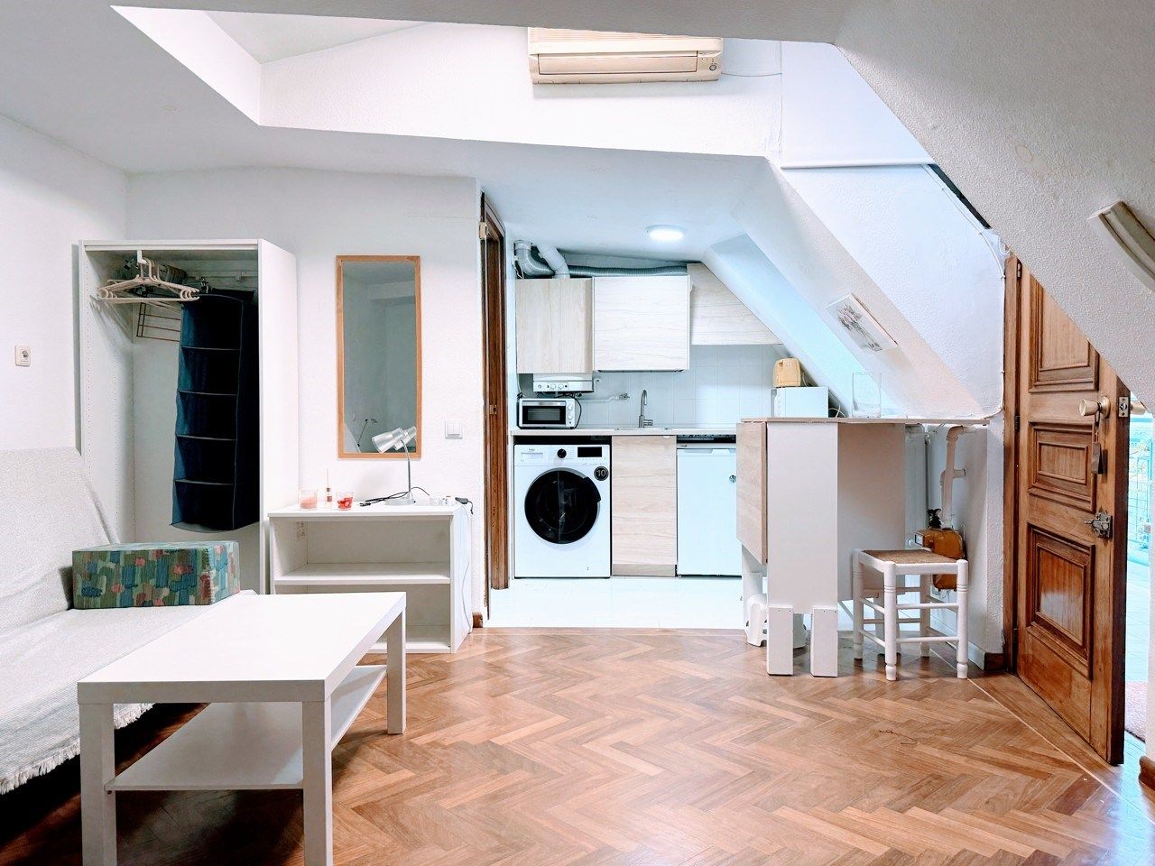 Kitchen of Study to rent in  Madrid Capital  with Heating and Furnished
