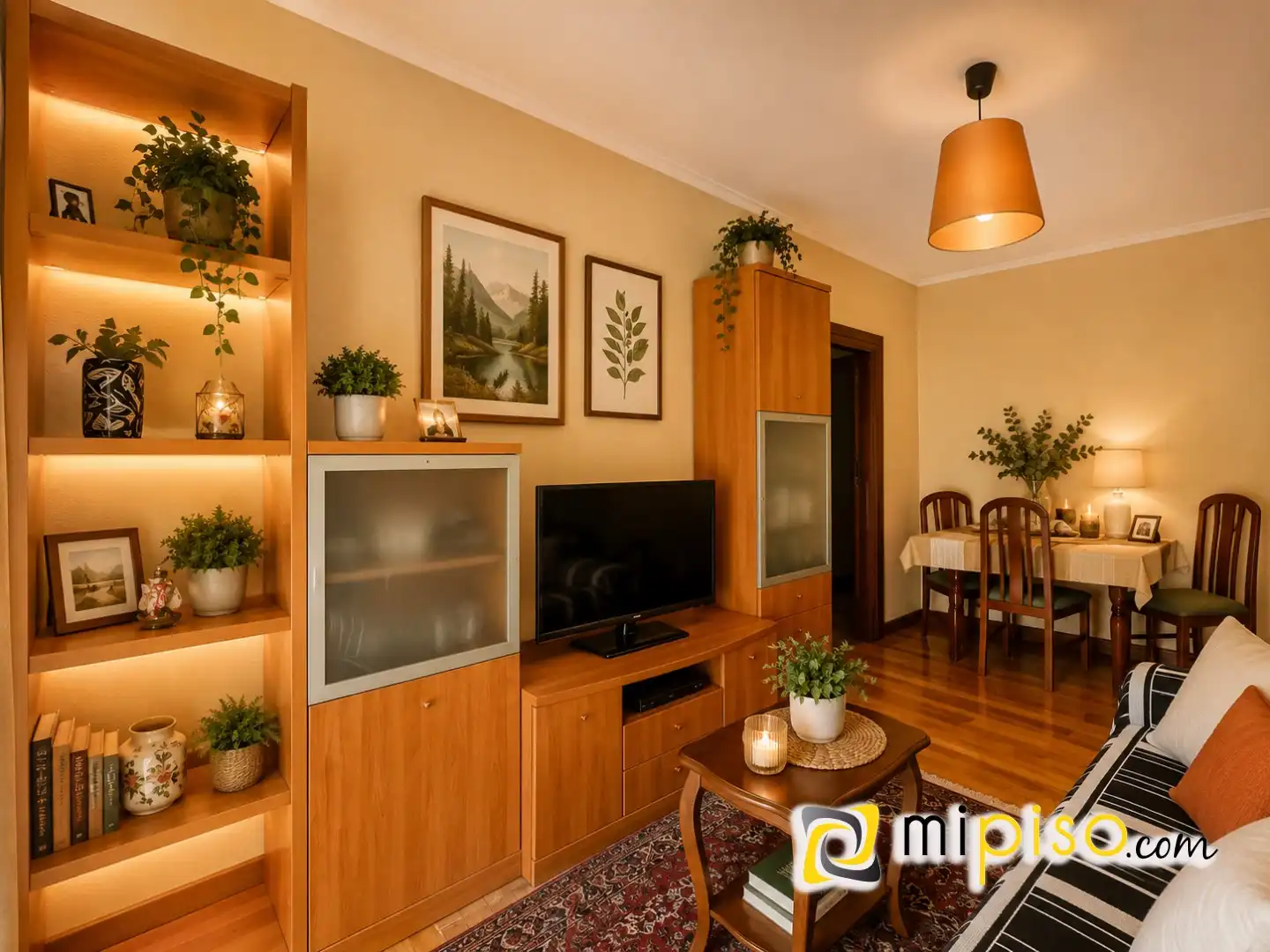 Wohnzimmer von Wohnung zum Verkauf in Laredo mit Balkon