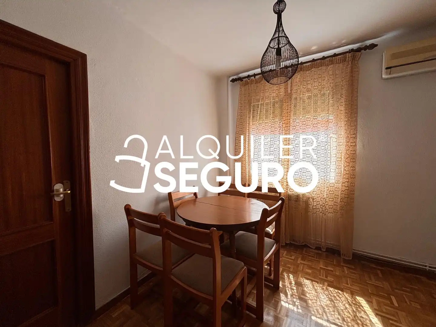 Esszimmer von Wohnung zur Miete in Madrid mit Klimaanlage, Heizung und Möbliert