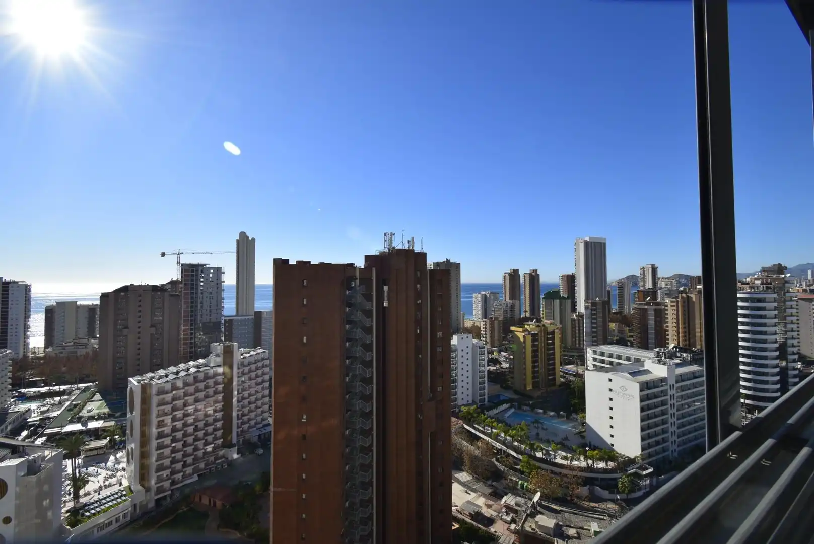 Vista exterior de Apartamento en venta en Benidorm con Aire acondicionado, Calefacción y Jardín privado
