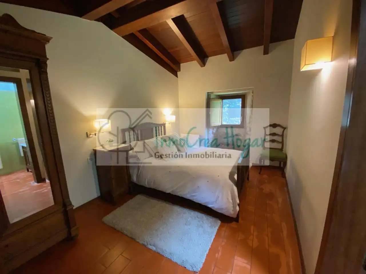 Dormitori de Finca rústica en venda en Tomiño amb Calefacció, Jardí privat i Terrassa