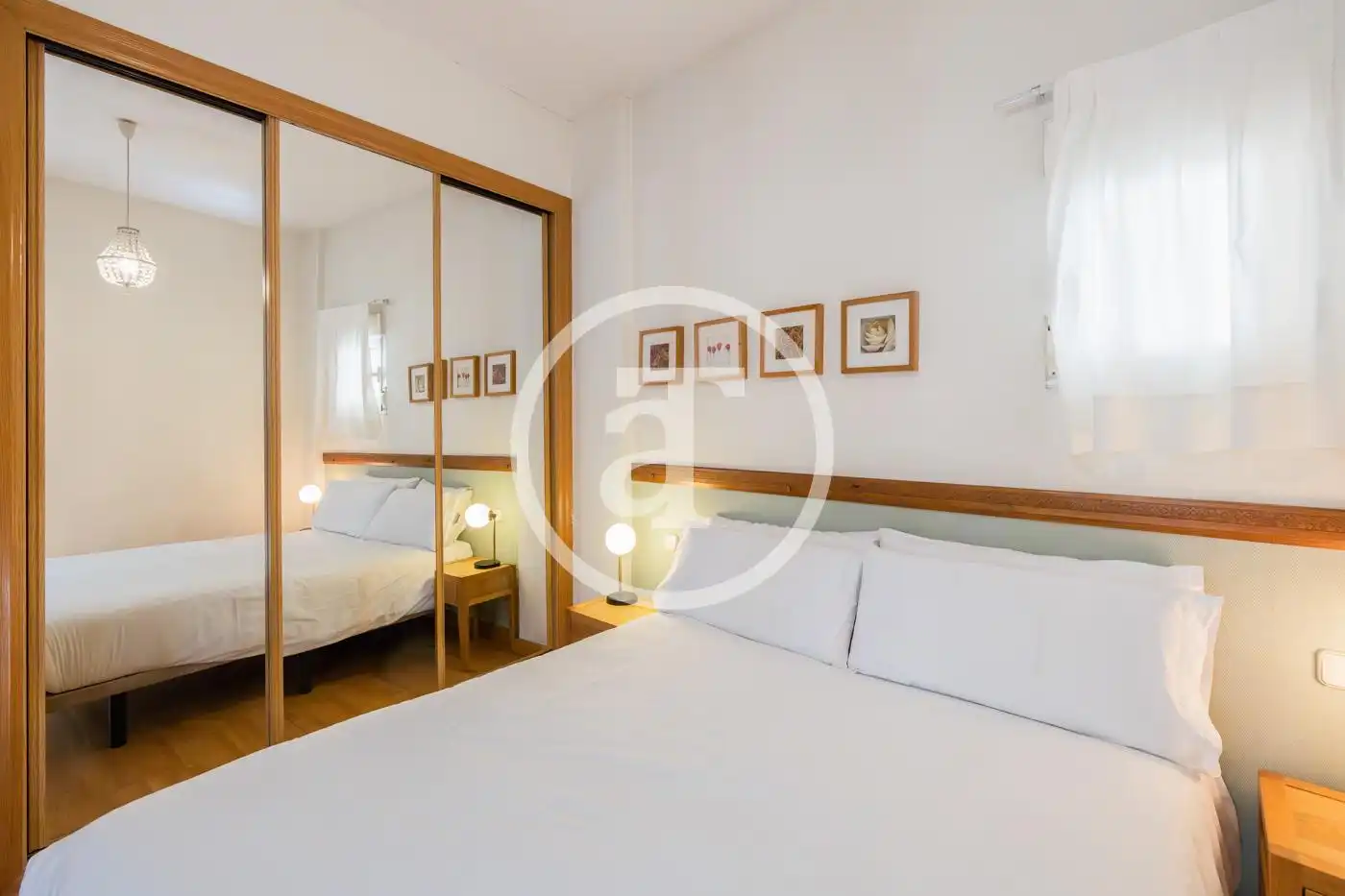 Habitación de Piso de alquiler en Madrid con Aire acondicionado, Calefacción y Amueblado