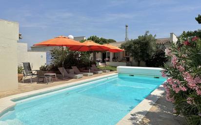 Swimming pool of House or chalet for sale in L'Escala  with Air Conditioner, Terrace and Swimming Pool