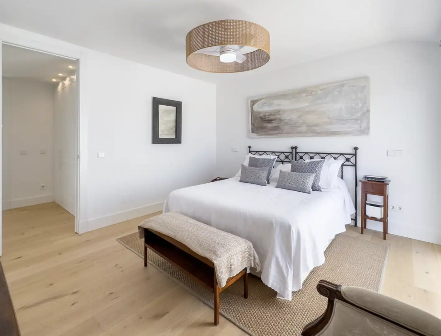 Schlafzimmer von Maisonette zum Verkauf in Marbella mit Klimaanlage, Heizung und Parkett