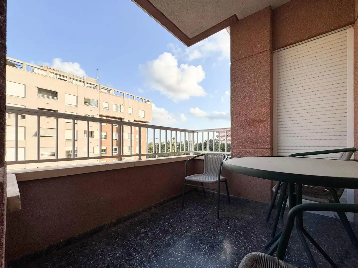 Terrassa de Pis de lloguer en Elche / Elx amb Moblat i Balcó