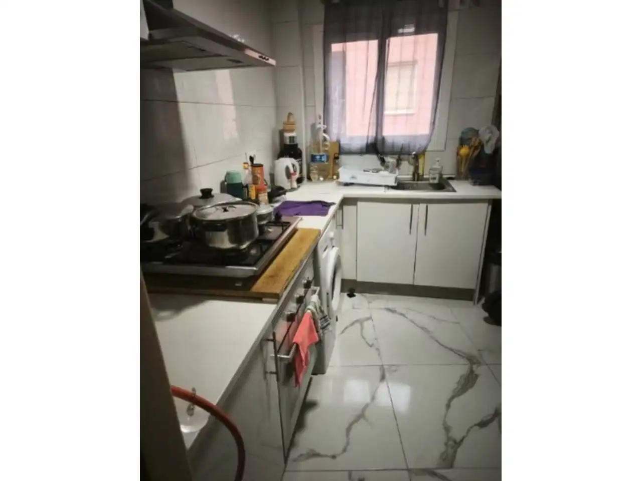 Cocina de Piso en venta en Valencia con Amueblado y Balcón
