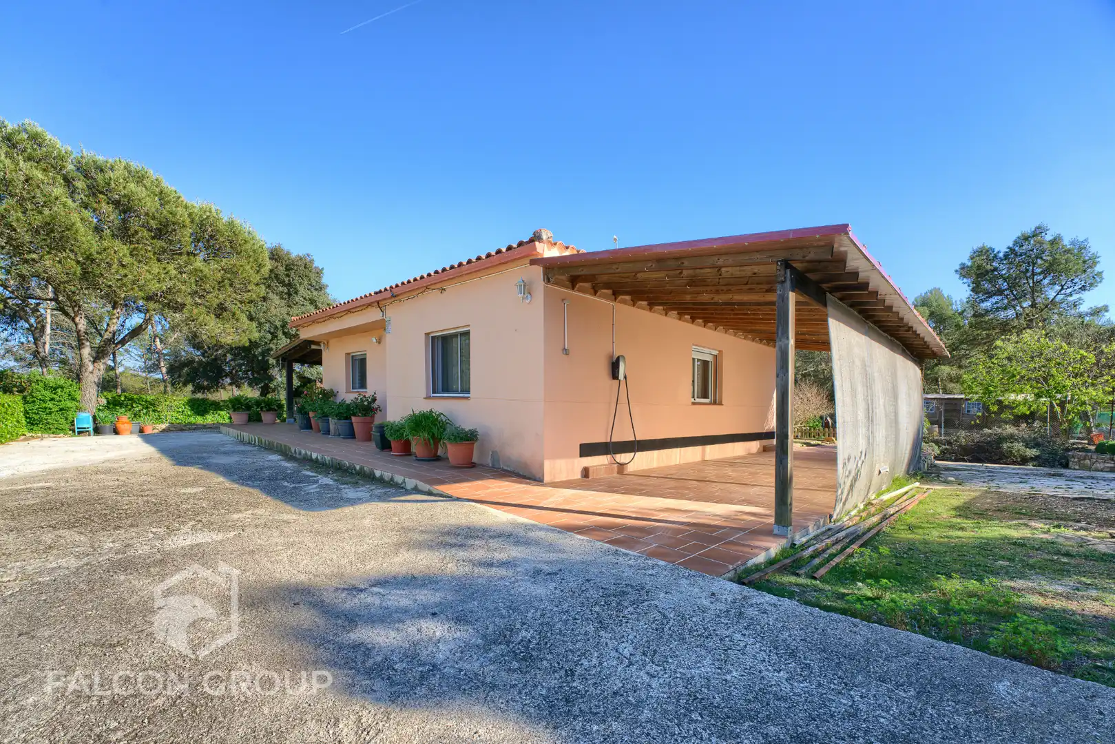 Vista exterior de Casa o chalet en venta en Querol con Calefacción, Jardín privado y Terraza