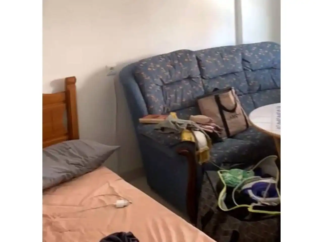 Schlafzimmer von Wohnung zum Verkauf in Benicolet mit Klimaanlage, Möbliert und Balkon