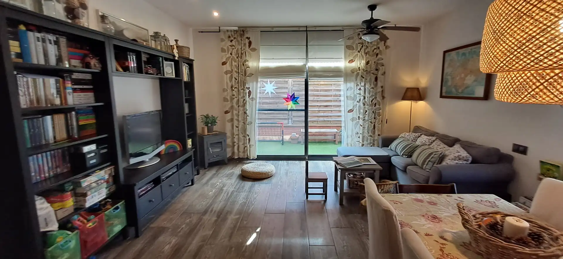Living room of Detached homes for sale in Sant Antoni de Vilamajor  with Air Conditioner, Heating and Terrace