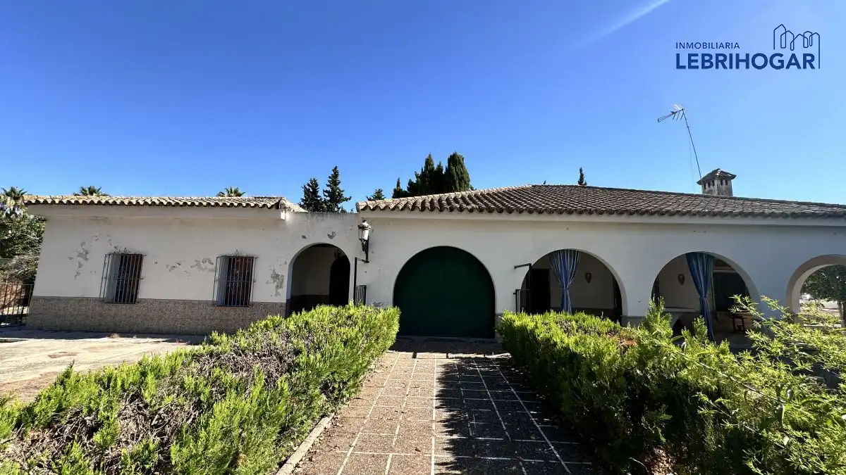 Vista exterior de Casa o chalet en venta en Lebrija con Terraza
