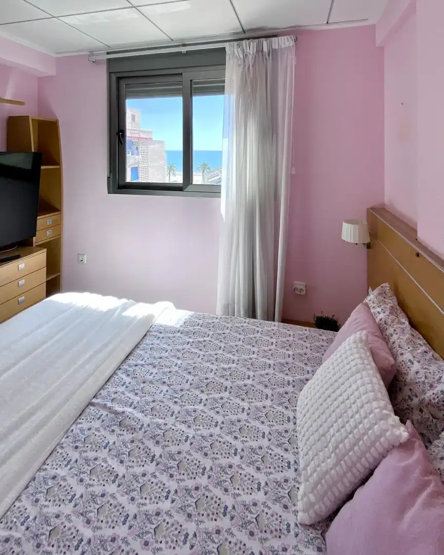 Bedroom of Flat for sale in La Pobla de Farnals  with Air Conditioner, Private garden and Balcony