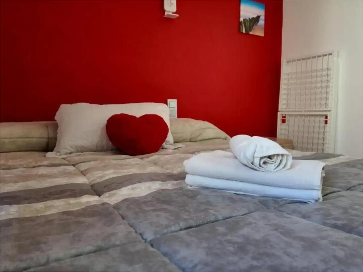 Bedroom of Flat for sale in Níjar  with Air Conditioner and Furnished