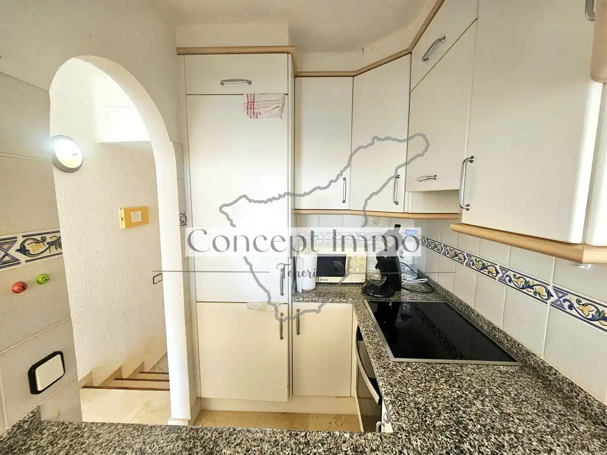 Kitchen of Flat for sale in Adeje  with Private garden, Terrace and Storage room