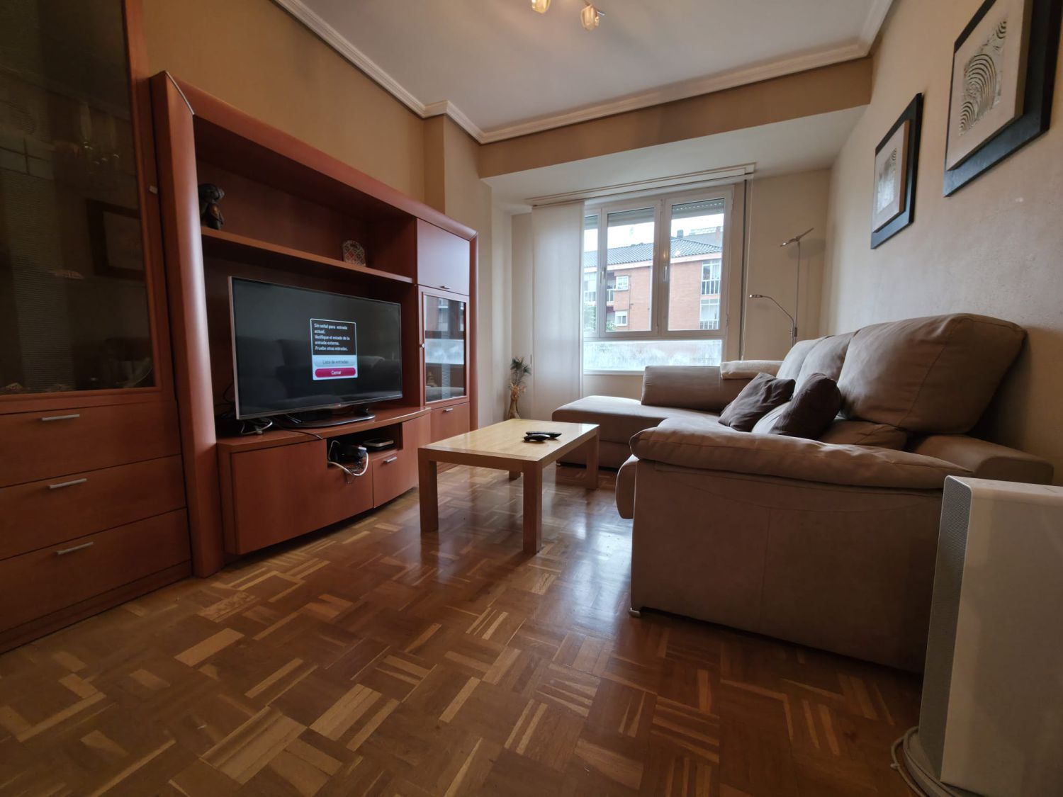 Living room of Flat for sale in Vitoria - Gasteiz  with Heating, Parquet flooring and Terrace