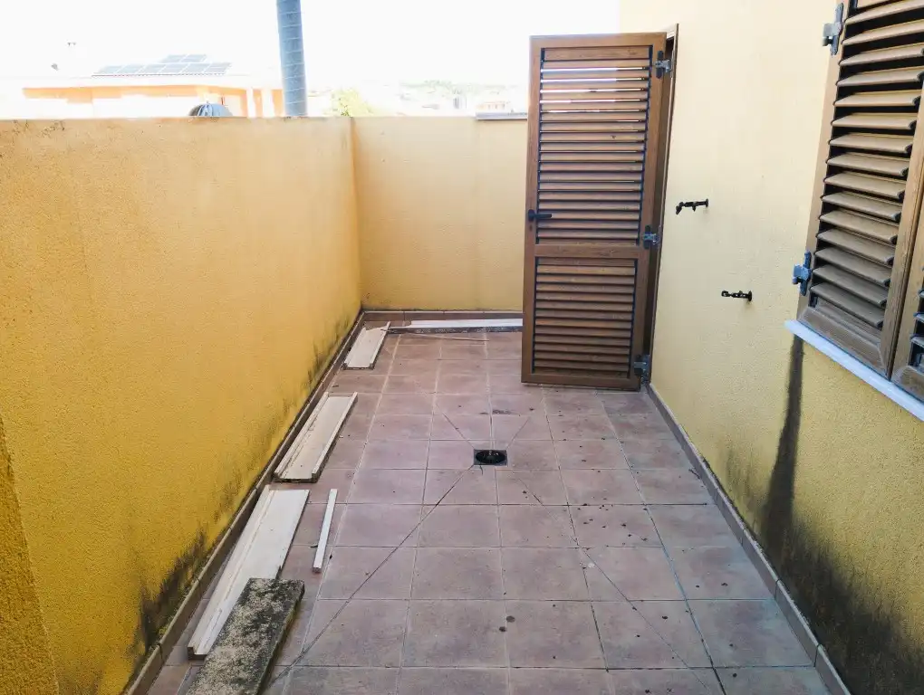 Terrassa de Casa adosada en venda en Llocnou d'En Fenollet amb Aire condicionat, Terrassa i Traster