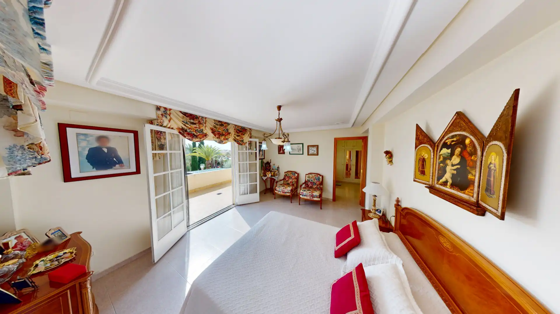 Dormitori de Casa o xalet en venda en Elche / Elx amb Aire condicionat, Calefacció i Jardí privat