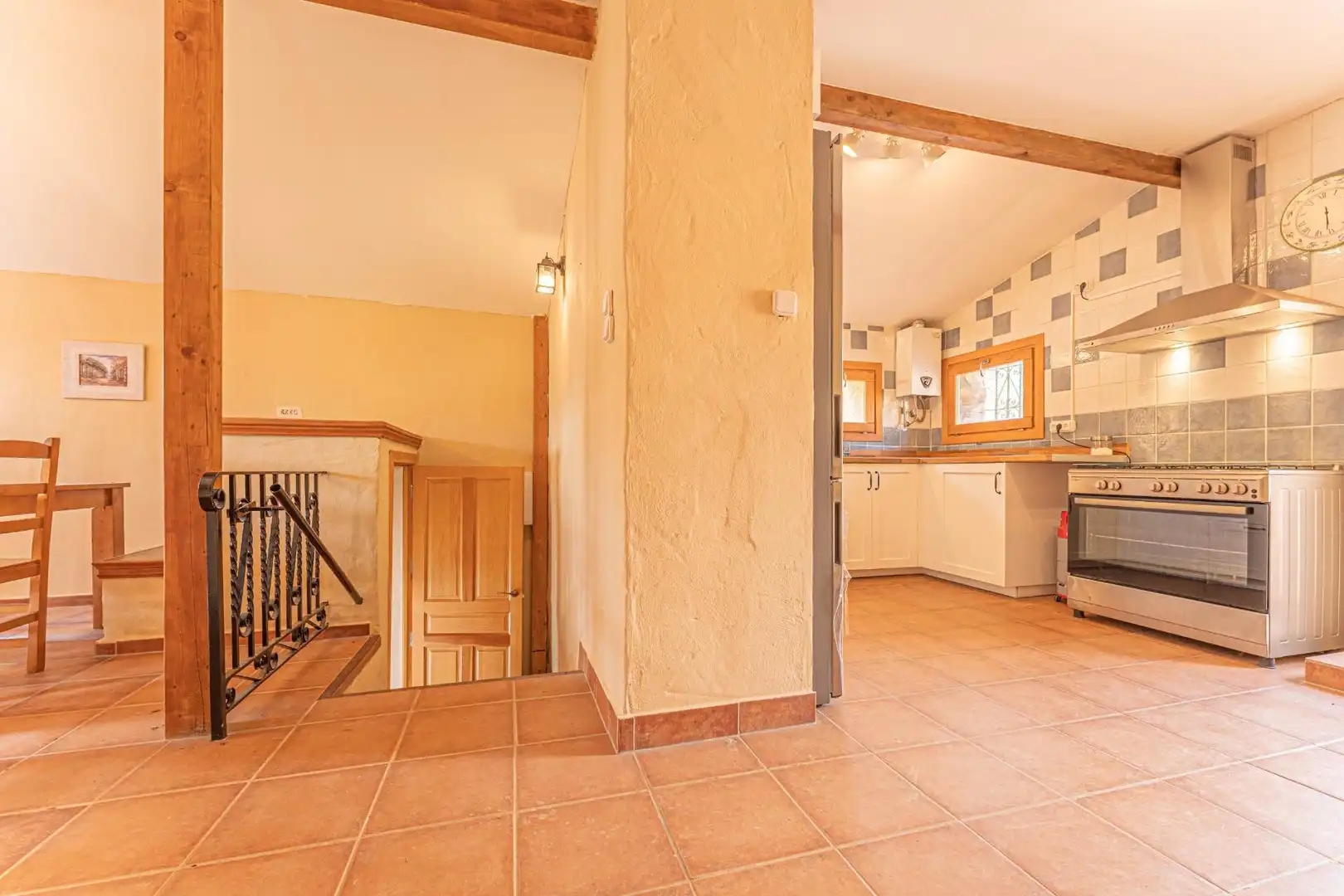 Kitchen of Country homes for sale in Lladó  with Terrace and Swimming Pool