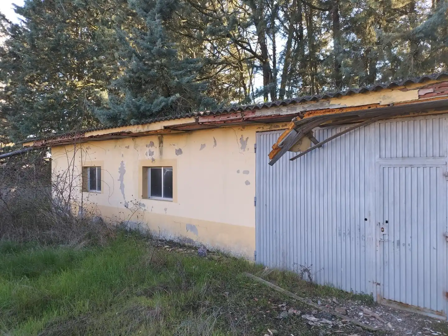 Vista exterior de Casa o xalet en venda en Grijota
