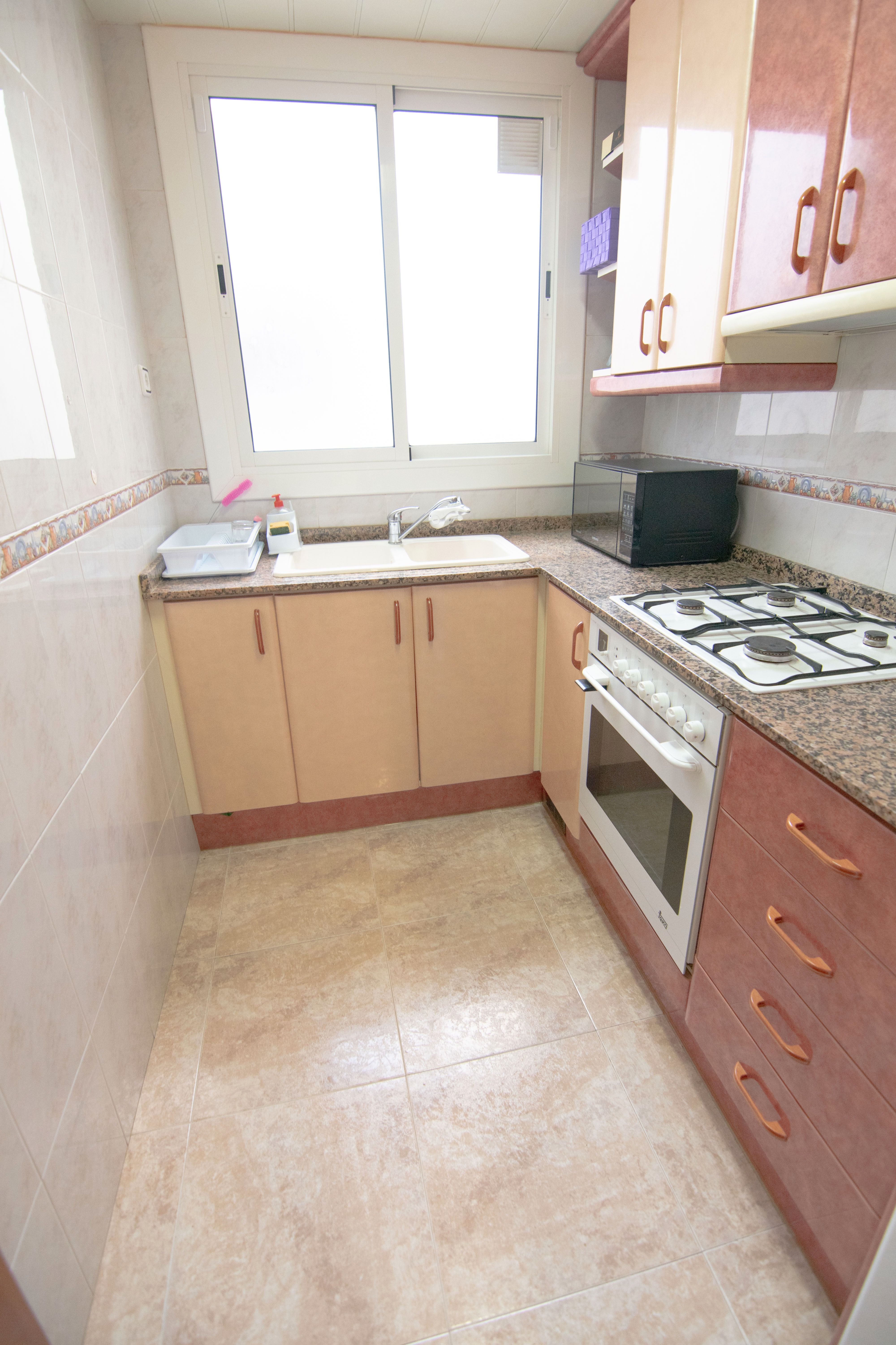 Kitchen of Attic for sale in  Barcelona Capital  with Air Conditioner, Heating and Terrace
