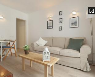 Living room of Flat to rent in L'Hospitalet de Llobregat  with Air Conditioner, Heating and Furnished