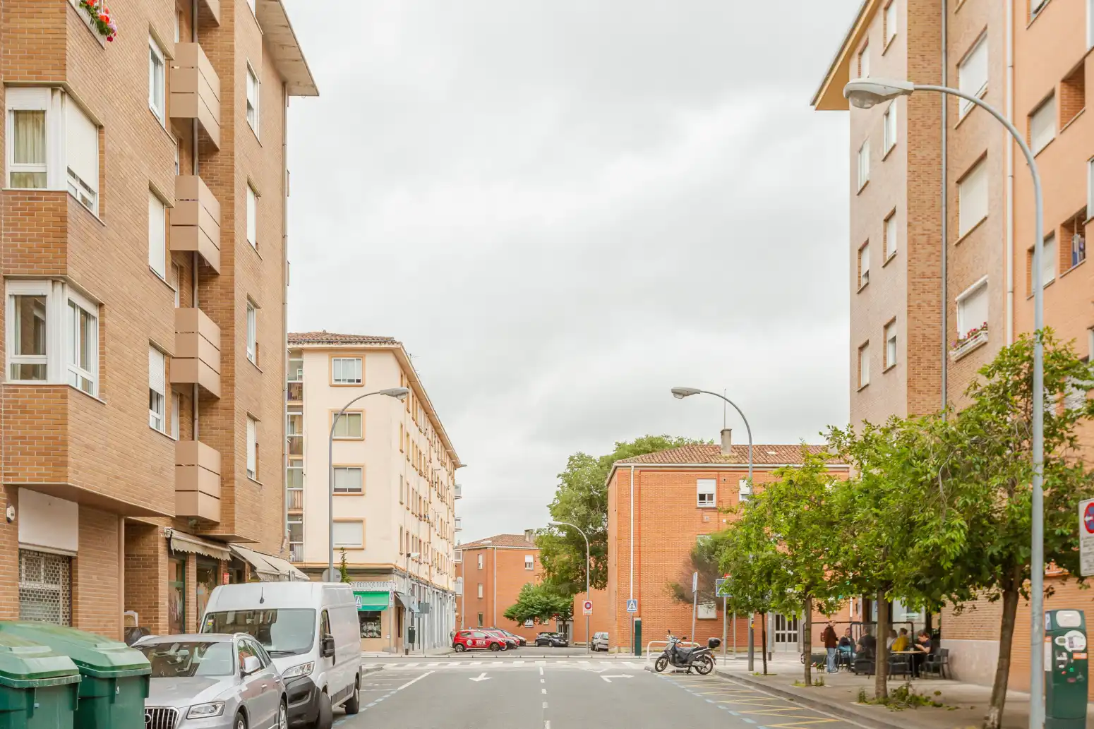 Exterior view of Flat for sale in  Pamplona / Iruña  with Heating, Terrace and Storage room
