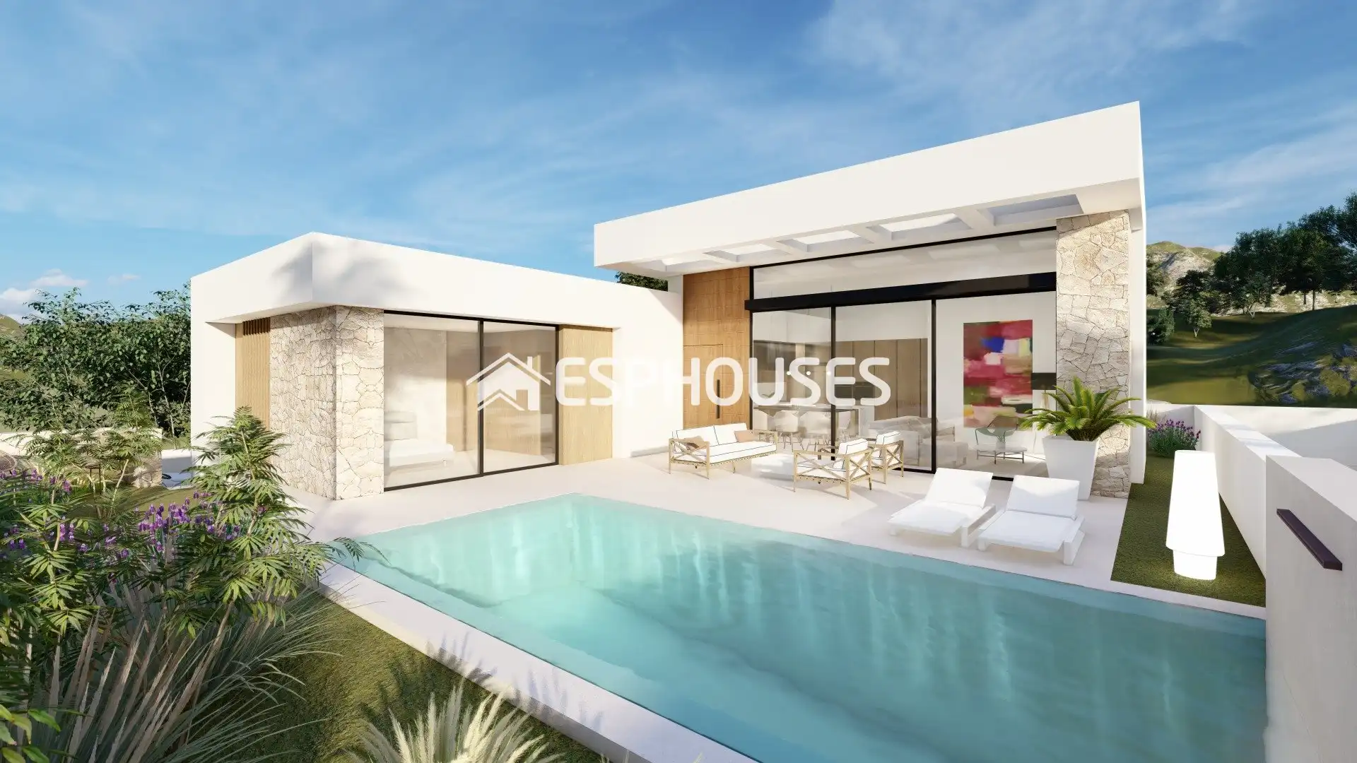 Detached house with pool for sale in Ciudad Quesada
