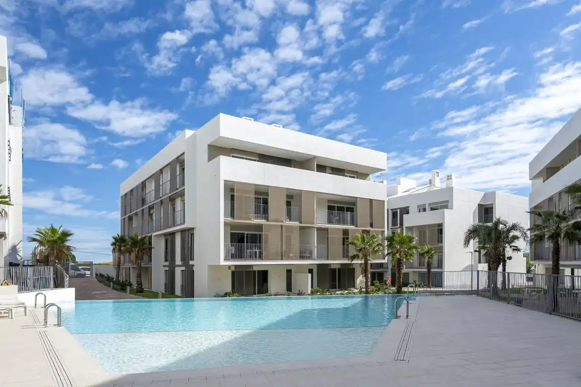 Vista exterior de Apartament en venda en Jávea / Xàbia amb Aire condicionat, Terrassa i Traster