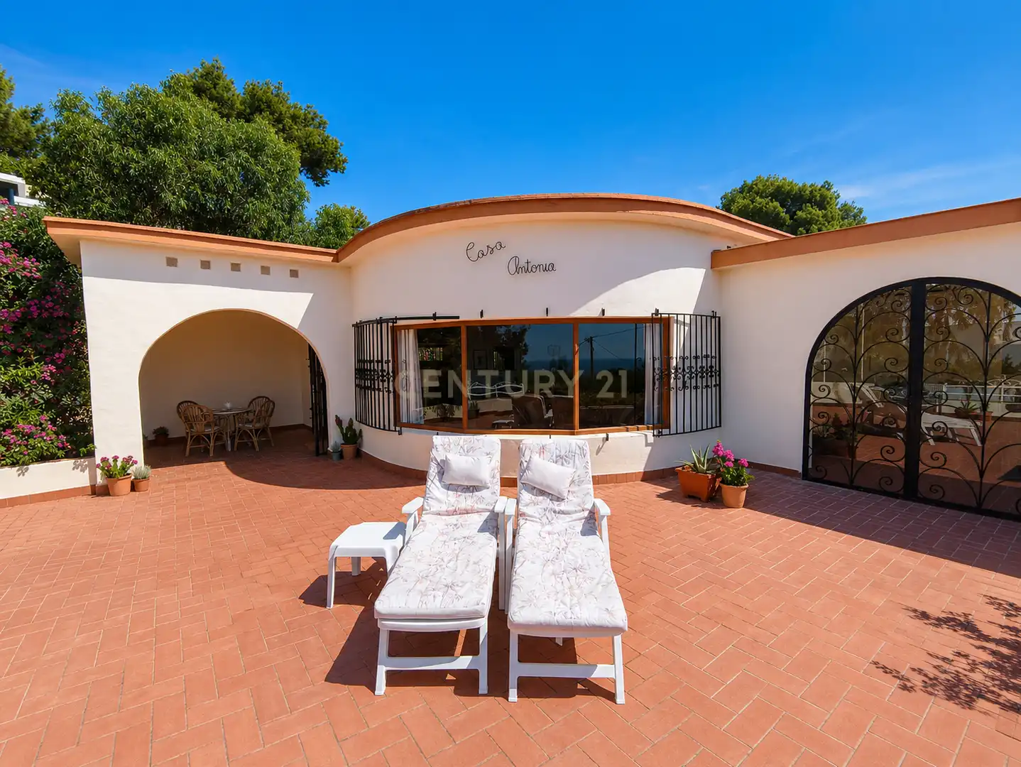 Terraza de Casa o chalet de alquiler en Benissa con Jardín privado, Horno y Lavadora