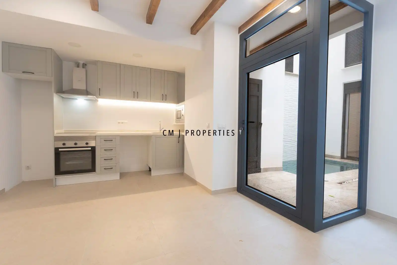 Kitchen of Flat for sale in Valencia  with Air Conditioner, Heating and Swimming Pool