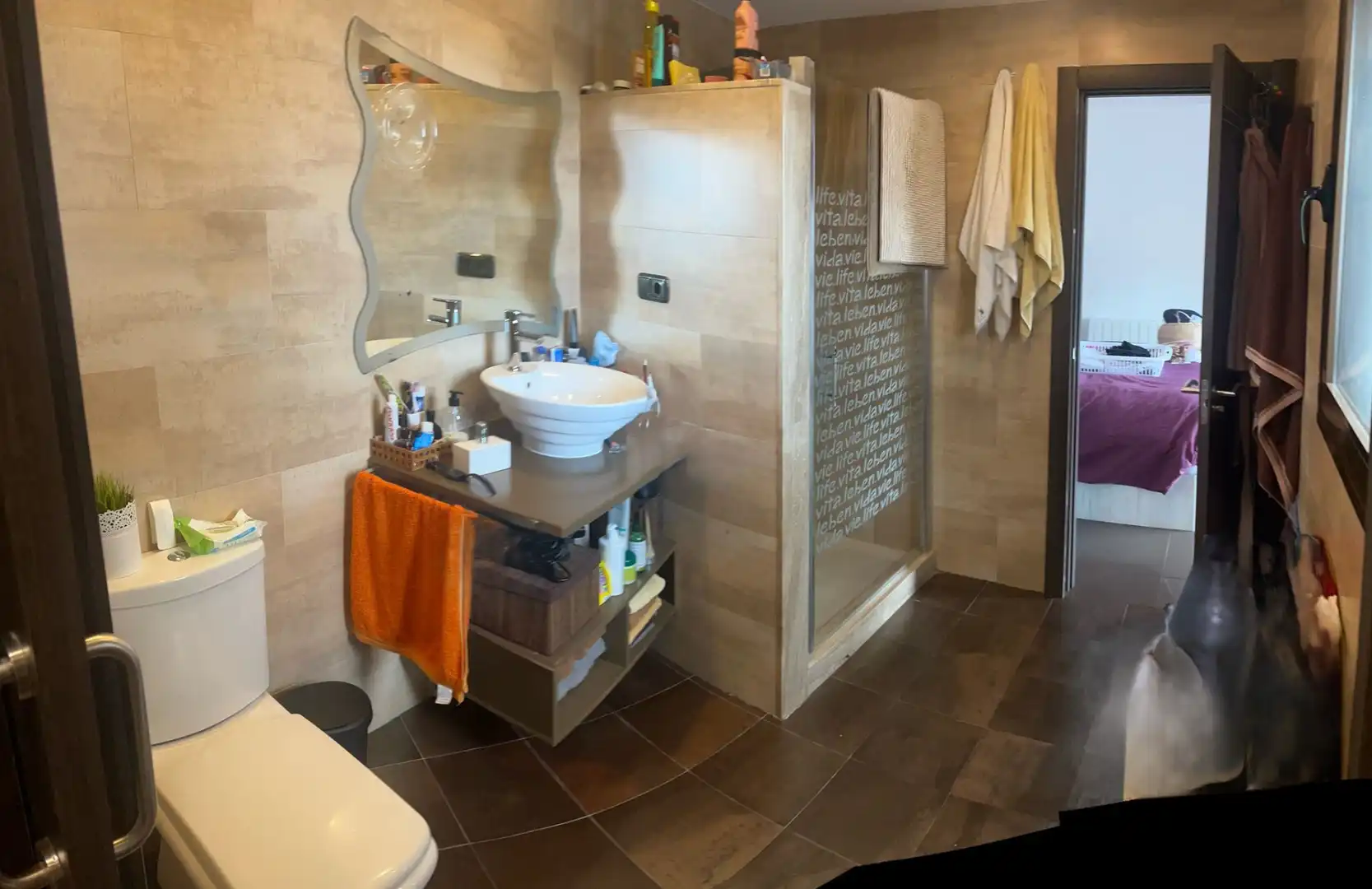 Bathroom of Houses for sale in Málaga  with Air Conditioner, Terrace and Storage room
