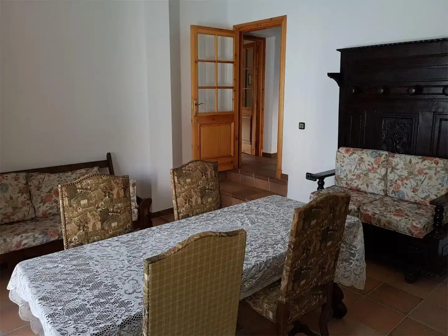 Dining room of Houses for sale in Barbate  with Air Conditioner, Swimming Pool and Balcony
