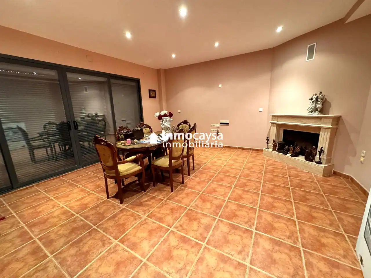 Comedor de Casa o chalet en venta en Novelé  / Novetlè con Aire acondicionado, Terraza y Piscina