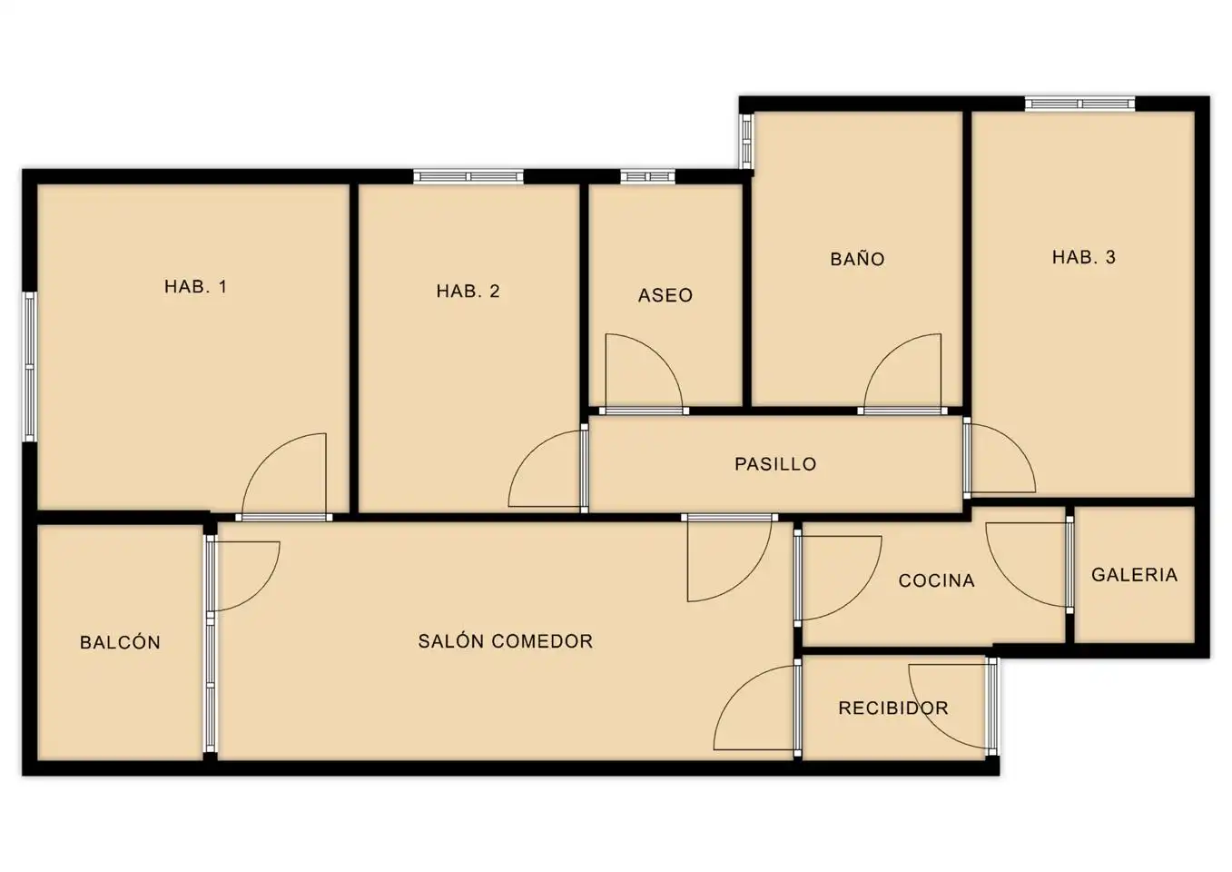 Piso en venta en Terrassa