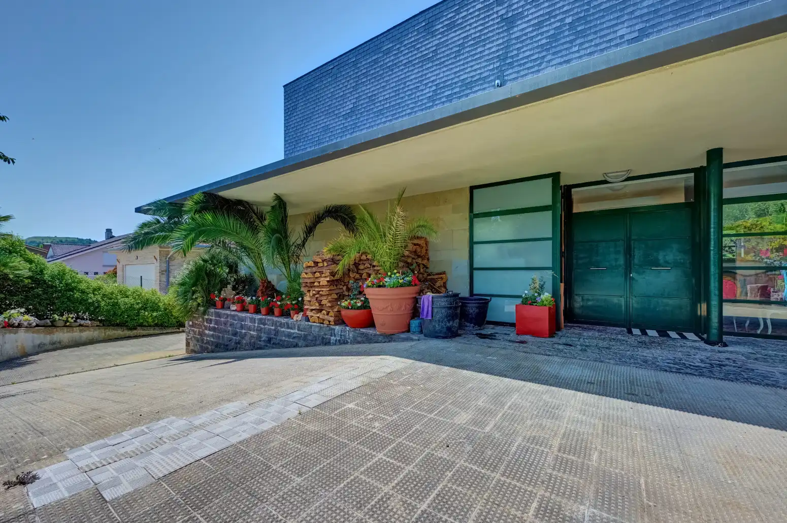 Vista exterior de Casa o chalet en venta en Valle de Egüés / Eguesibar con Jardín privado y Terraza