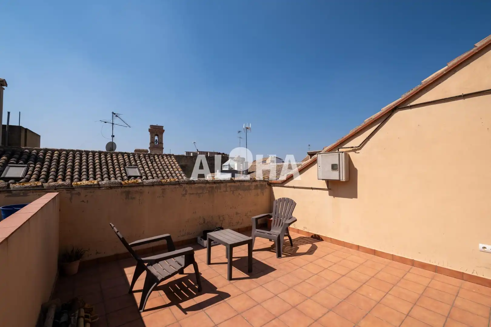 Terraza de Apartamento de alquiler en Valencia