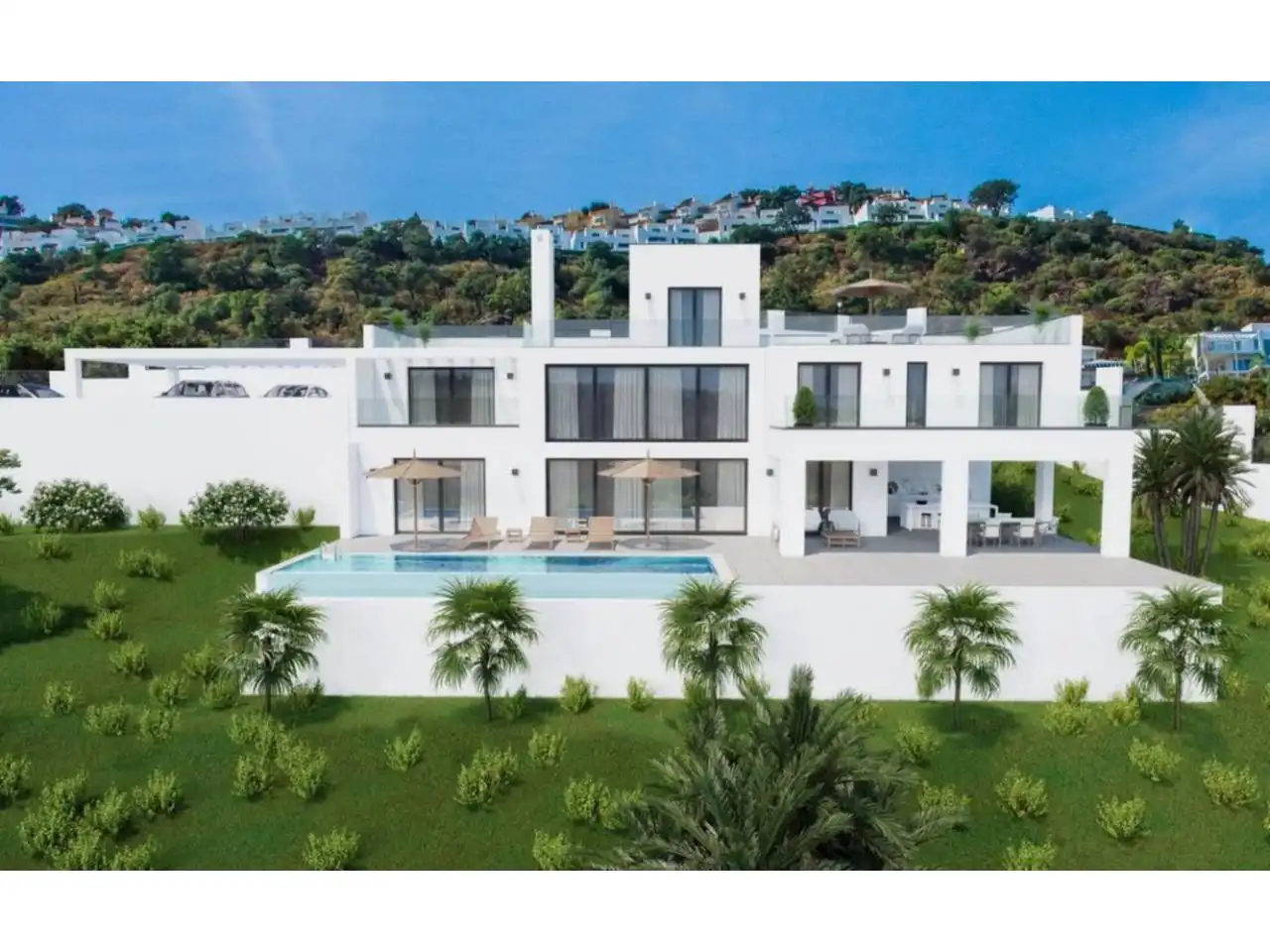 Casa con piscina en venta en Carretera Mairena