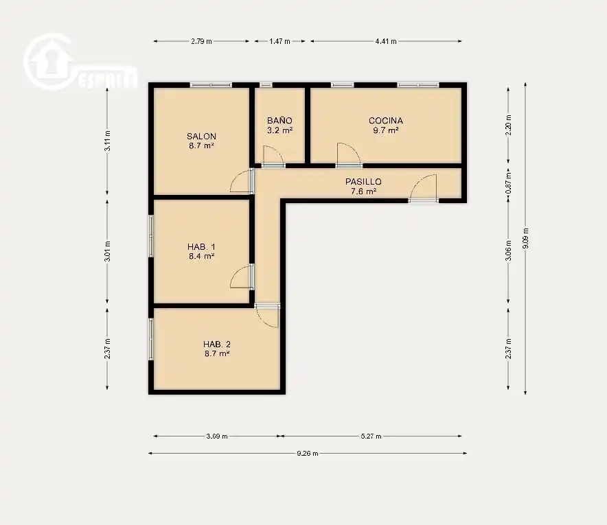 Piso en venta en Madrid con Aire acondicionado, Calefacción y Amueblado