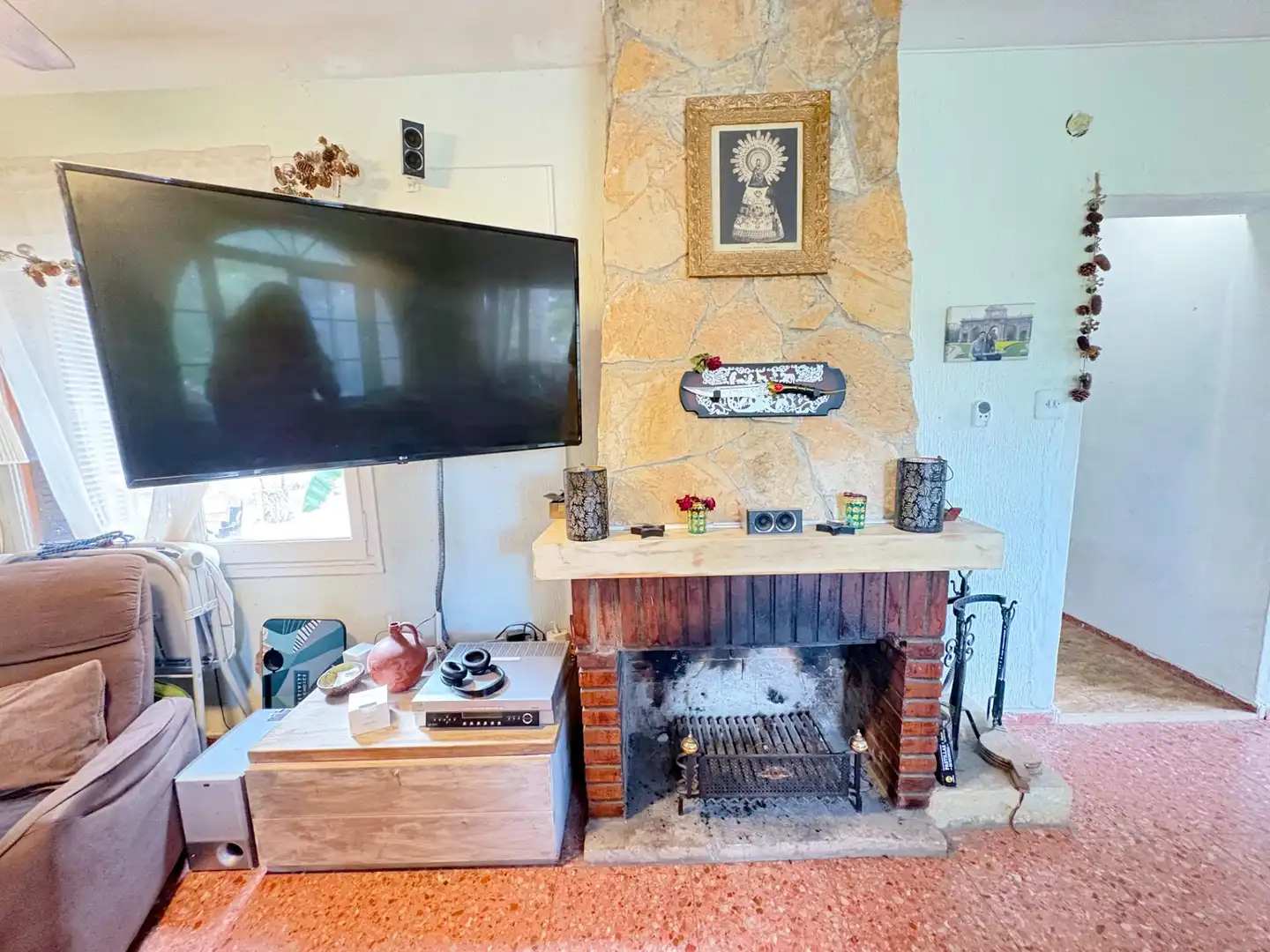 Sala de estar de Casa o chalet en venta en Tibi con Aire acondicionado, Calefacción y Jardín privado